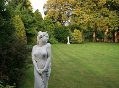 The garden at West Acre House