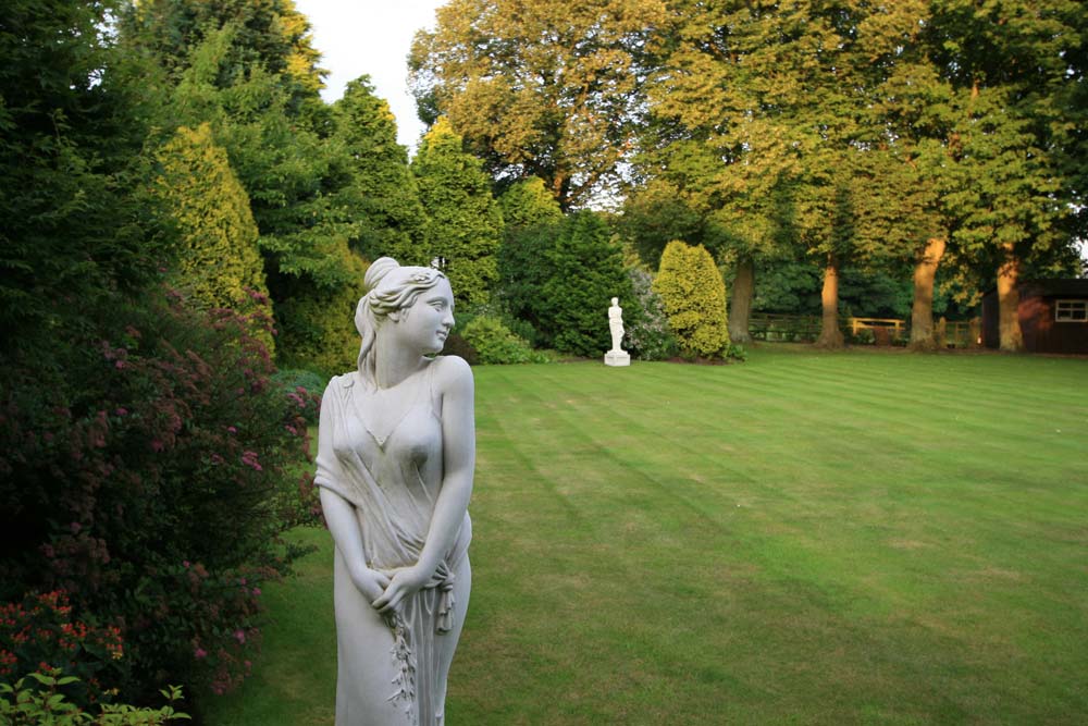 The garden at West Acre House