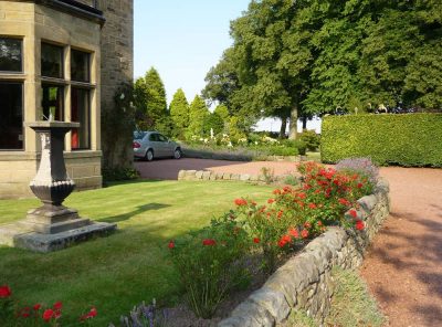 The garden at West Acre House