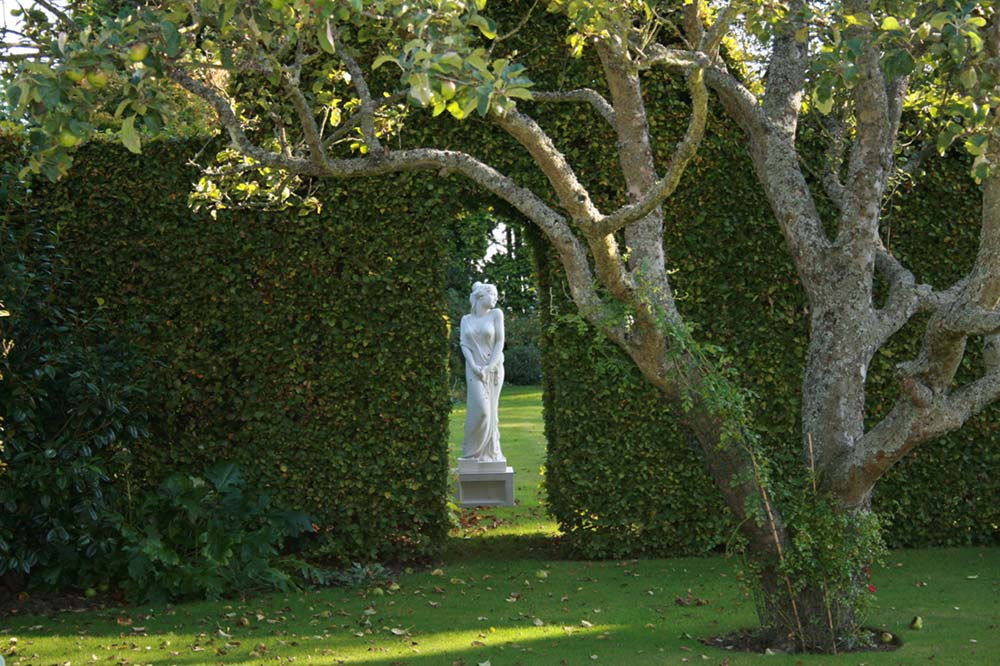 The garden at West Acre House