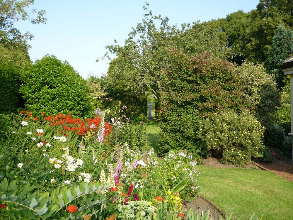 The garden at West Acre House