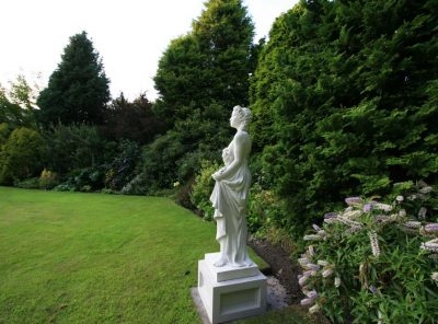 The garden at West Acre House