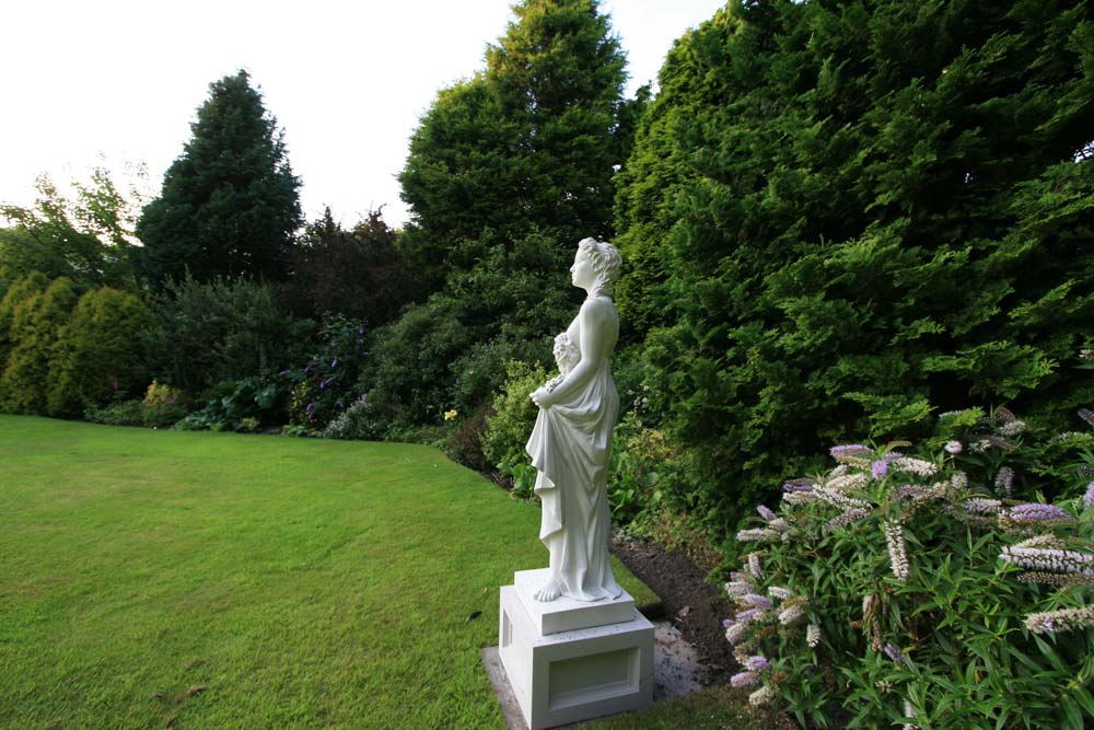 The garden at West Acre House