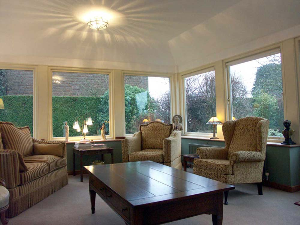 Garden room at West Acre House